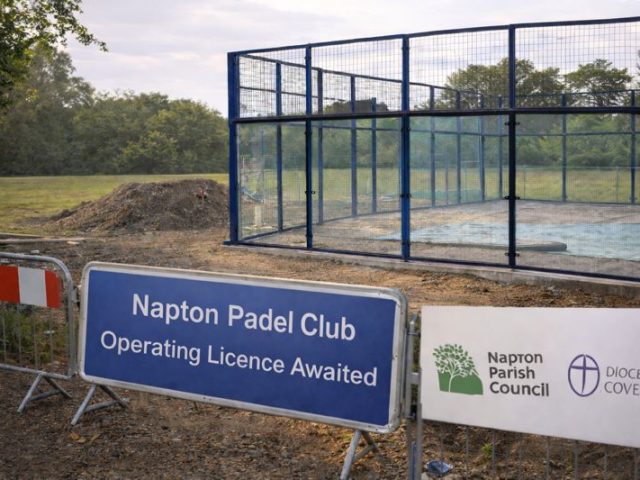 Napton Padel Update January 2